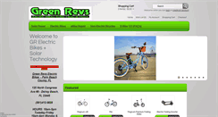 Desktop Screenshot of grelectricbikes.com